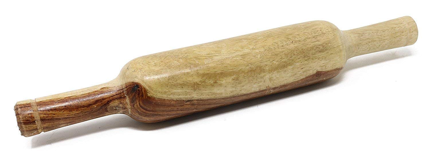 Handcraftd Wooden Rolling Pin Roller Thick,Wood,Roti Belan, Chapati