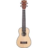 Kala KA-SSLNG Solid Spruce Mahogany Long Neck Soprano Ukulele
