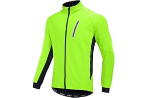 baleaf Men's Winter Cycling Jackets Water Resistant Thermal Running Softshell Jacket Warm Cold Weather Pockets