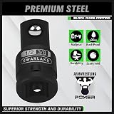 SWANLAKE 5-Piece Impact Adapter Reducer Set Cr-V 1/4" 3/8" 1/2" 3/4" Drive view 6