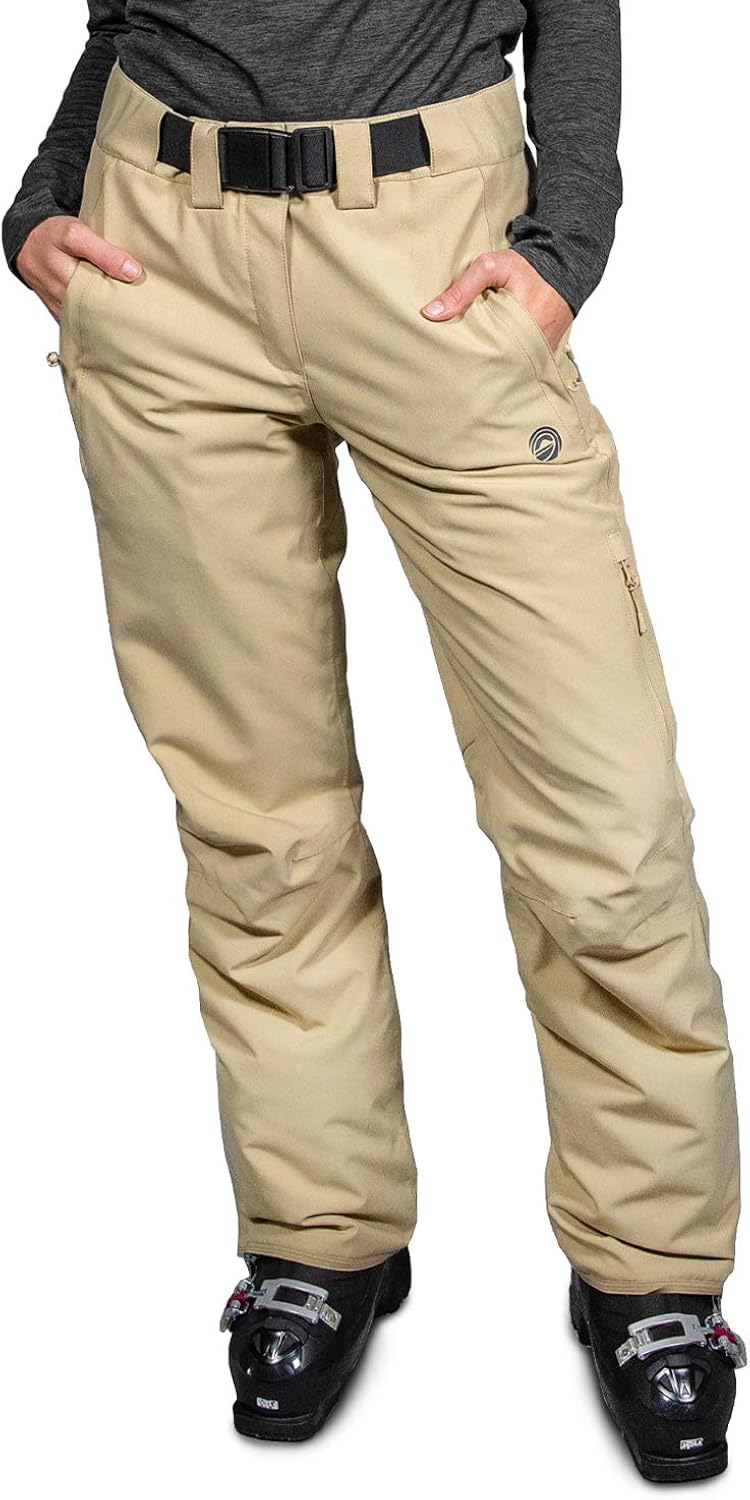 womens tan snow pants