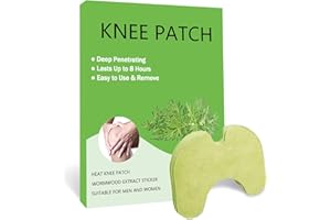 Knee Patch, 50 Pcs Wellness Natural Warming Herbal Knee Patches Wormwood Extract Sticker for Human