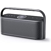 Soundcore Motion X600 Portable Bluetooth Speaker with Wireless Hi-Res Spatial Audio,50W Sound, IPX7 Waterproof, 12H Long Playtime, Pro EQ, Built-in Handle, AUX-in (Renewed)