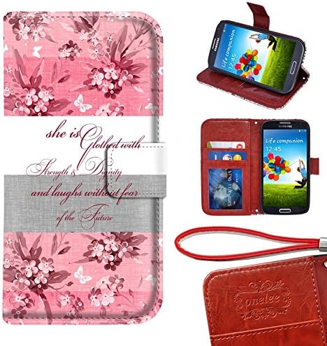 Samsung Galaxy S7 Edge Wallet Case, Customized Religious Bible Scripture Premium PU Leather Case for Samsung Galaxy S7 Edge with Card Slots