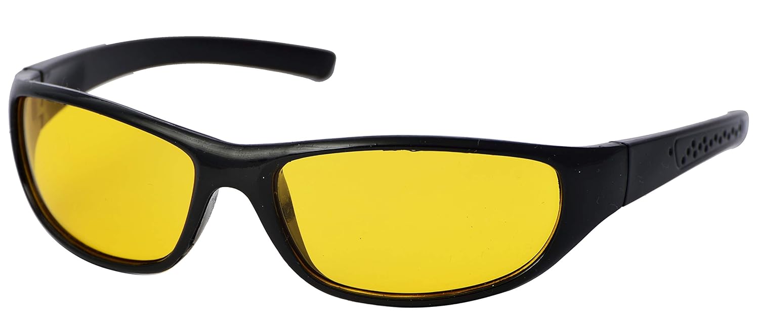 yellow transparent sunglasses