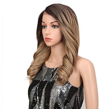 Amazon Com Cara 20 High Temperature Fiber Hair Omber Gold Wavy