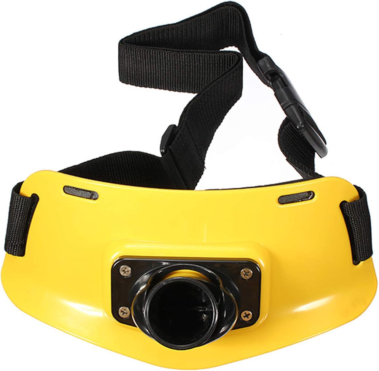 TIHOOD Fighting Rod Pole Holder Adjustable Waist Gimbal Belt Padded Fishing Waist Belt Professional Fishermen Gimbal Pad (Yellow): Clothing