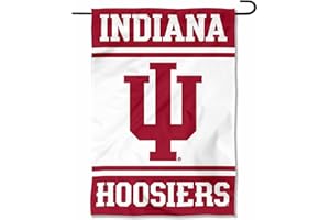 College Flags & Banners Co. IU Hoosiers Garden Flag