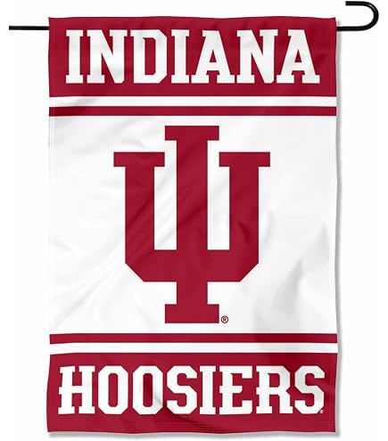 Indiana Hoosiers Shield Garden Flag – Double Sided NCAA Licensed Banner For Yard Or Entrance - View #10