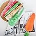 Funnylive Creative Simulation Vegetables Pencil Holders Unique Handbags Makeup Bag Fatty Pork, Carrot, Cabbage, Bamboo Shoots, Balsam Pear Pencil Case (Fatty Pork)