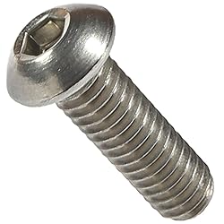 Fastenere Button Head Socket Cap Screws - 1/4-20 x