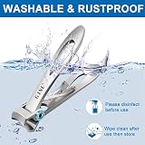 GJNL Nail Clippers Thick Nails 16mm Ultra-Wide Jaw Extra Large view 6