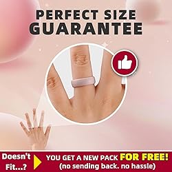 Egnaro Women’s Silicone Engagement Rings, Inner