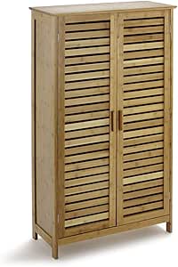 Armario para baño "Bamboo" de bambú. Marrón aprox Ancho 70 x Fondo 30 x