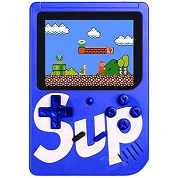 Nain SUP 400 in 1 Handheld Classical Video Digital Game with TV Output 8 GB with Mario, and Other 400 Games, DR Mario, Turtles, Super Mario, FIFA14, Contra (Color As Per The Stock Available)