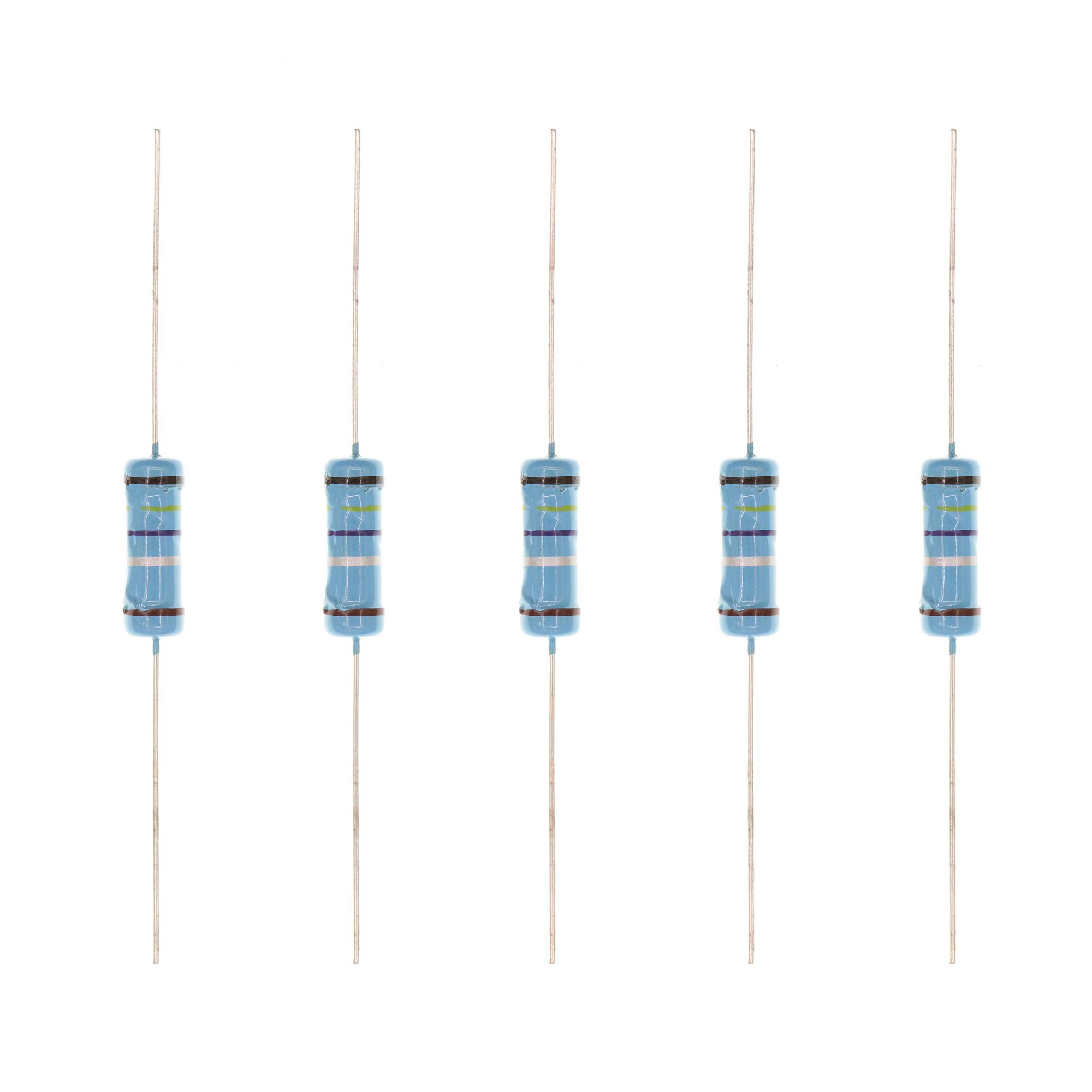 HUABAN 20PCS 3W 3 Watts 0R47 0.47 Ohm 1% Metal Film Resistor