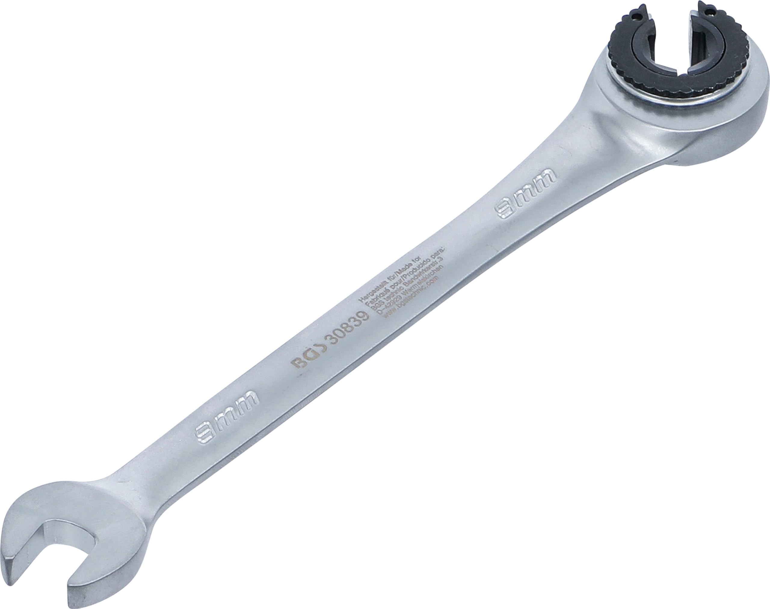 BGS 30839 | Ratchet Wrench | open | 9 mm