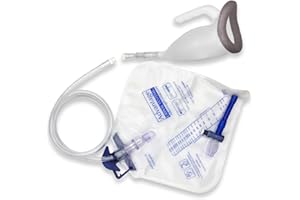 ADVANTAGE URINAL SYSTEMS Reusable Portable Close FIT Comfort Male Advantage Urinal System with Spill Proof Collection Bag