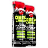 Penetrating Oil &amp; Lubricant Spray &ndash; Breaks Rust, Loosens Stuck Parts, Protects Metal Components &ndash; Non-Corrosive, Low Odor &ndash; 12 oz | Model DC14 | 2 Pack