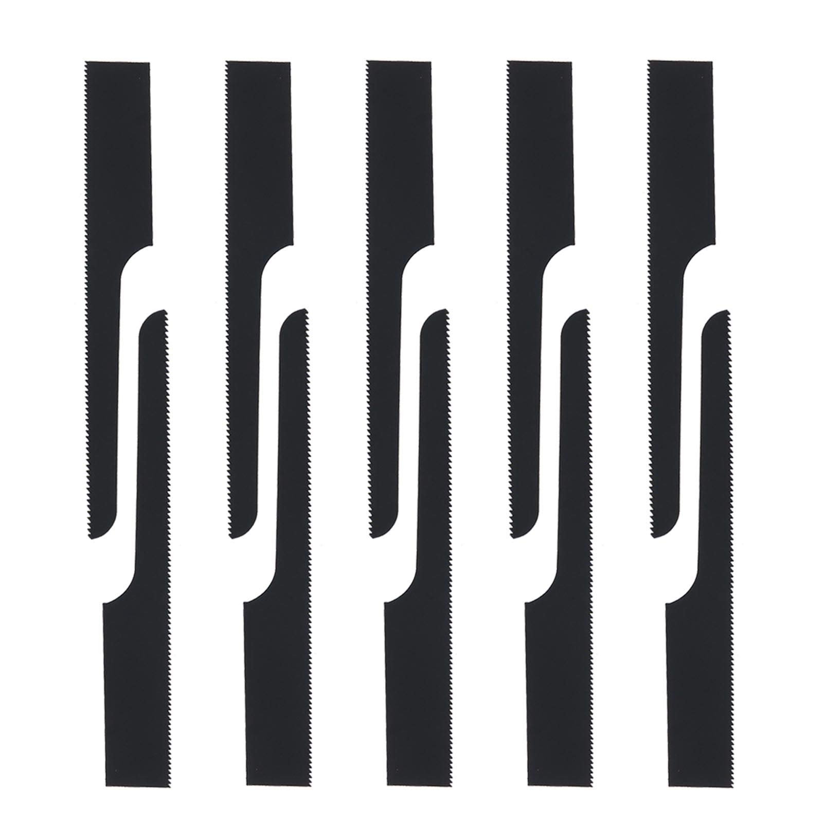 Create idea 10Pcs Air Body Saw Blades 24T 95mm Black Replacement High Bi-Metal Central Air Body Saw Blades Spare Cutting Tool For A Variety Of Materials Cutting