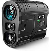 1200Yards Range Finder Golf with Slope, 7X Magnification Range Finder, Lightweight Portable Rechargeable Rangefinder, Flag Lock Vibration, Switch for Legal, Range Finders for Hunt/Golf Accessory