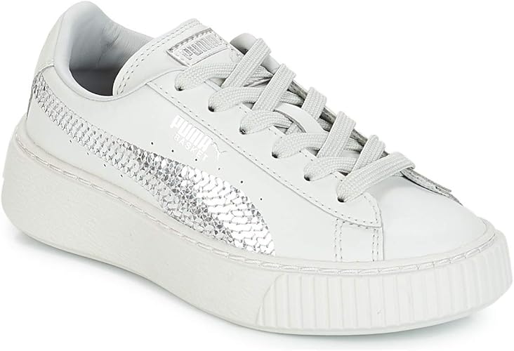 girls platform trainers