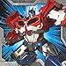 Transformers Party Pack for 16 Guests - 16 Dessert Plates and 16 Beverage Napkins