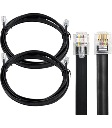 Accoppiatore Telefonico RJ11 6 Poli 4 Contatti Pin To Pin F/F Nero - Foto 10