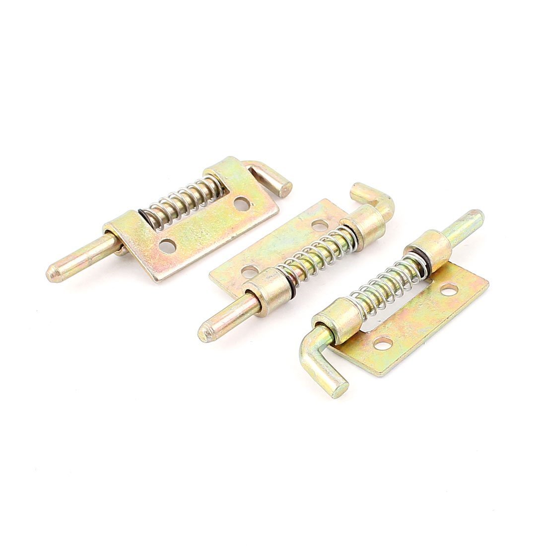 Sourcingmap 3pcs Right-Handed Door Window Spring Loaded Lock Barrel Bolt Latch