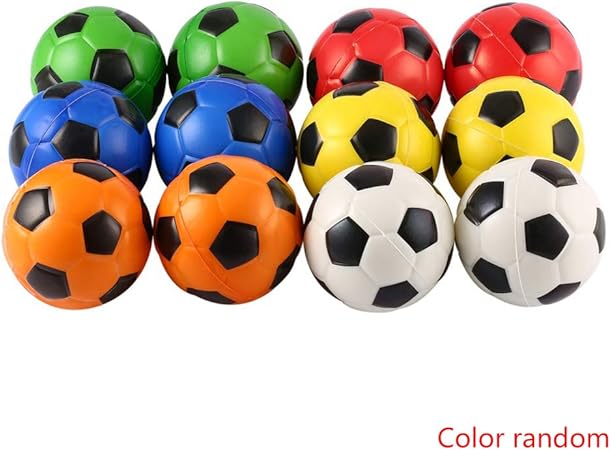 Meisijia 12ST Fútbol Stress Relief Esponja de Espuma de balón de ...