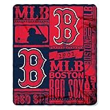 Boston Redsox MLB Strength Fleece Throw Blanket 50 x 60