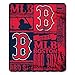 Boston Redsox MLB Strength Fleece Throw Blanket 50 x 60