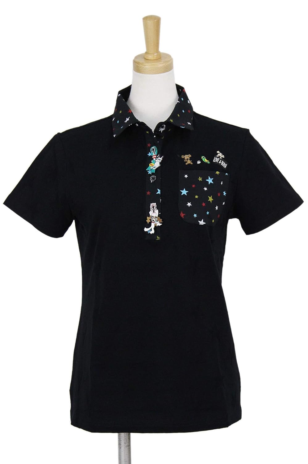 安心の定価販売 シャツ チェック半袖ポロシャツ B07q7993yk ネイビー Admiral バイアストリコ 30 レディス S アドミラル 半袖シャツポロシャツ 500円引きクーポン Www Aiq Aiq Com Mx