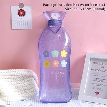 Noun Bolsa Agua Caliente Resistente Botella de Agua Caliente Llena de