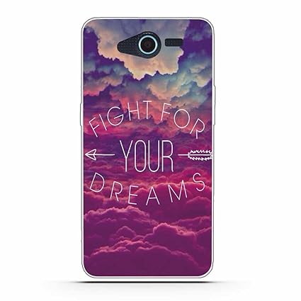 Fubaoda ZTE Blade L3 Hülle, Geflügeltes Wort Stil TPU Case Schutzhülle Silikon Case für ZTE Blade L3