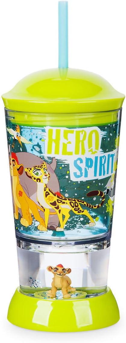Kids cup Disney Store The Lion Guard Tumbler with Straw Cup 8 oz