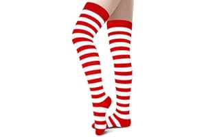 Sarfel Thigh High Socks for Women Over the Knee Socks For Women Knee High Stockings Thigh Highs Halloween Sock Costume Cotton