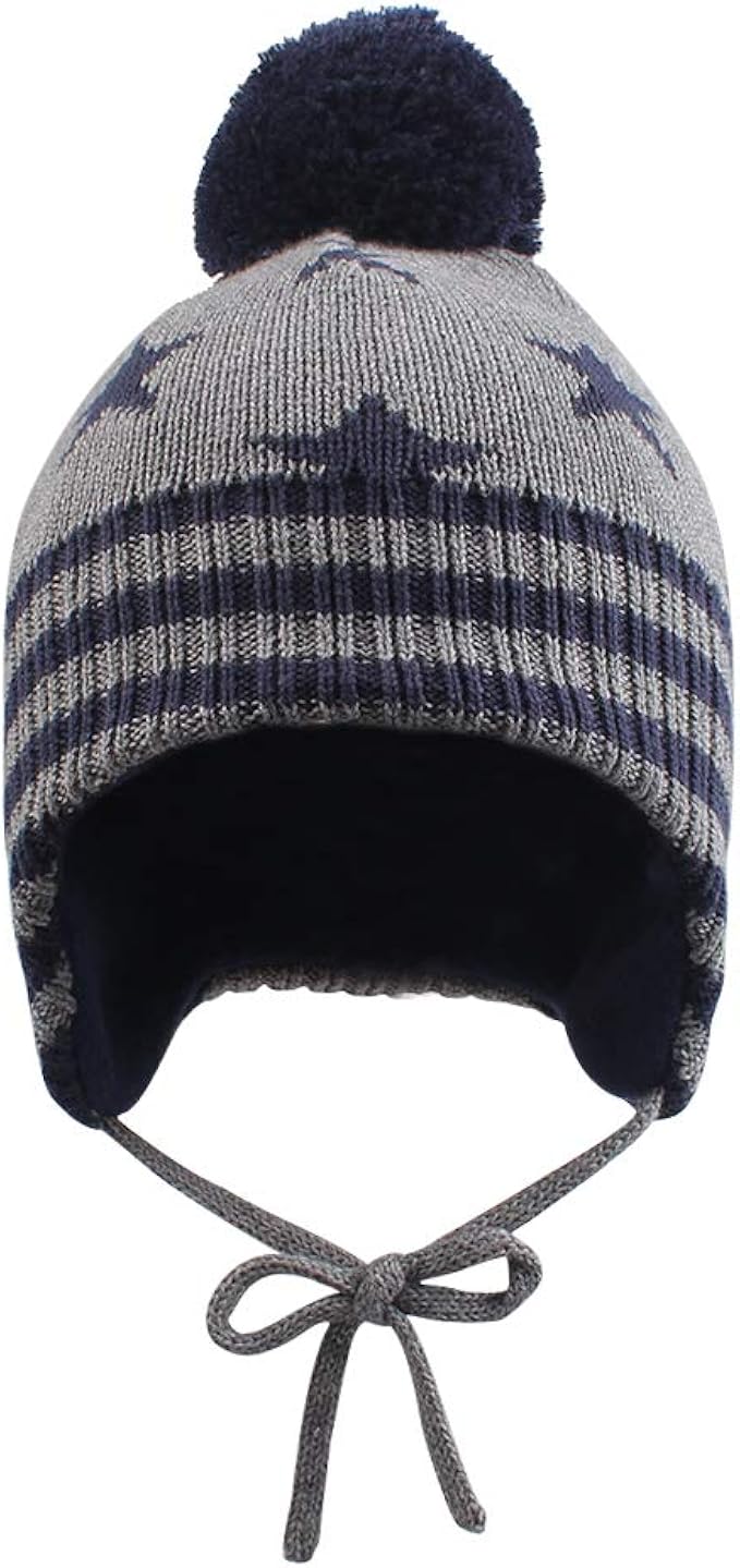 baby boy earflap hat