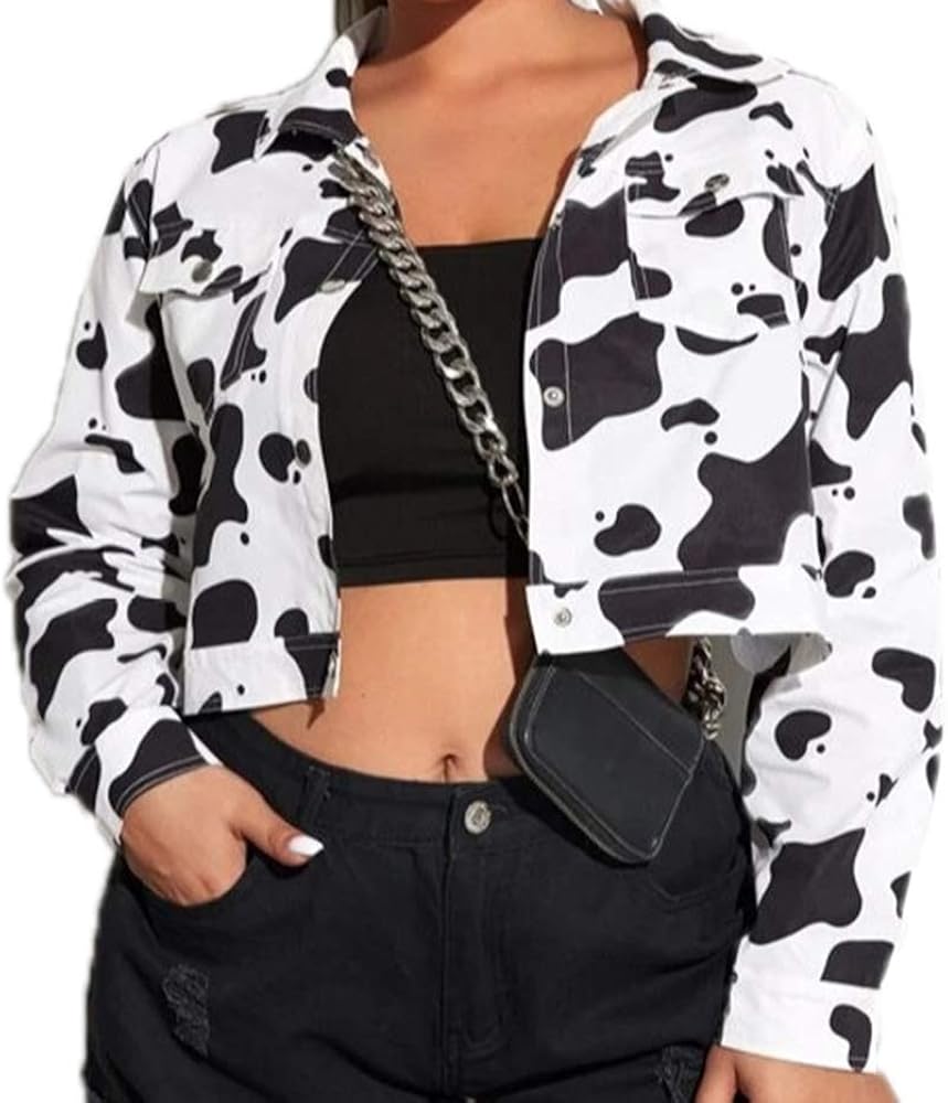 Veste Motif Vache | Audacieuse | Tendance et Originale main image 1