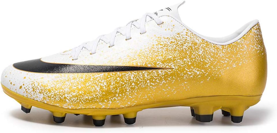 gold boys football boots