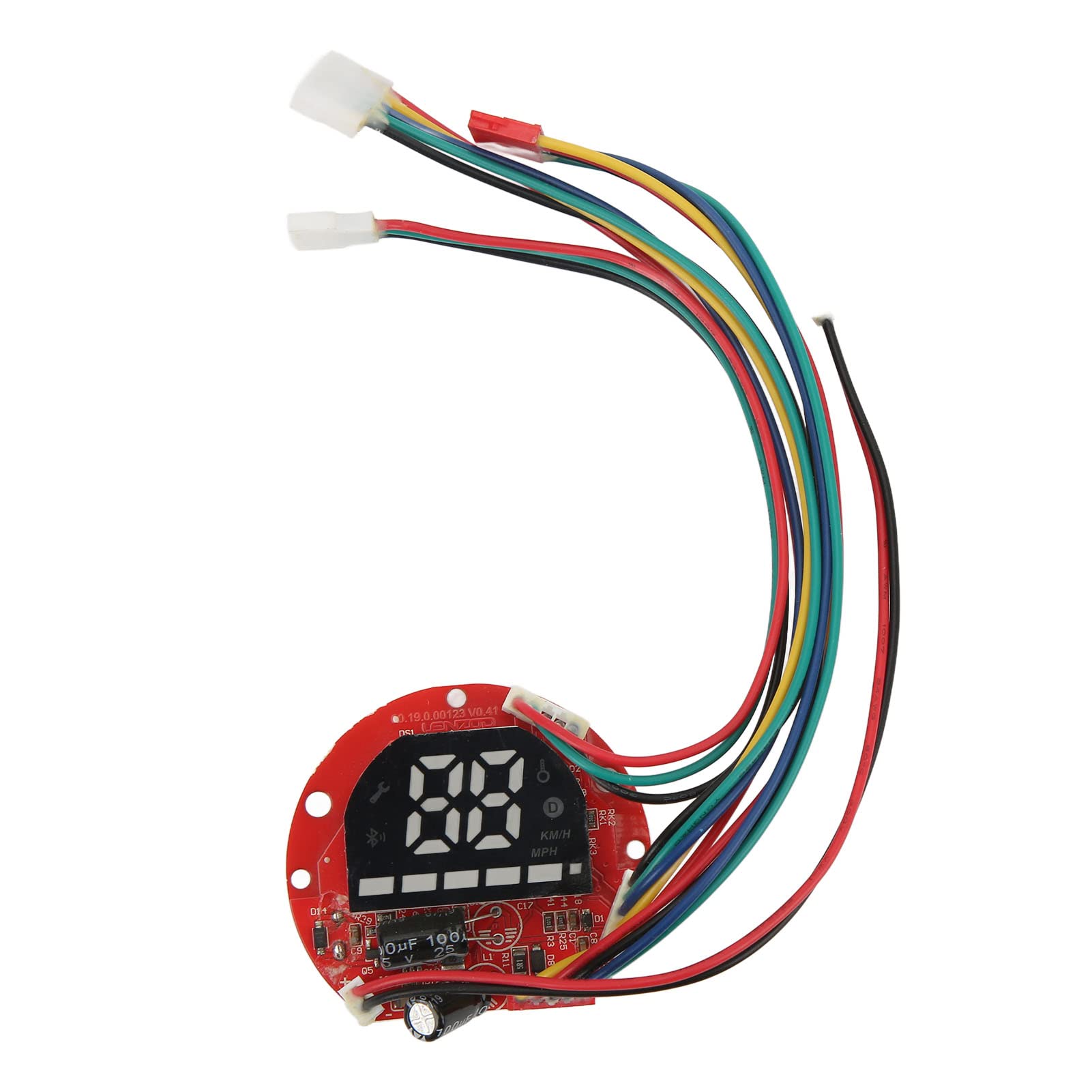 SUNGOOYUE Electric Scooter Dashboard, PCB Waterproof Clear Data Display Circuit Board for HX X7 Electric Scooter