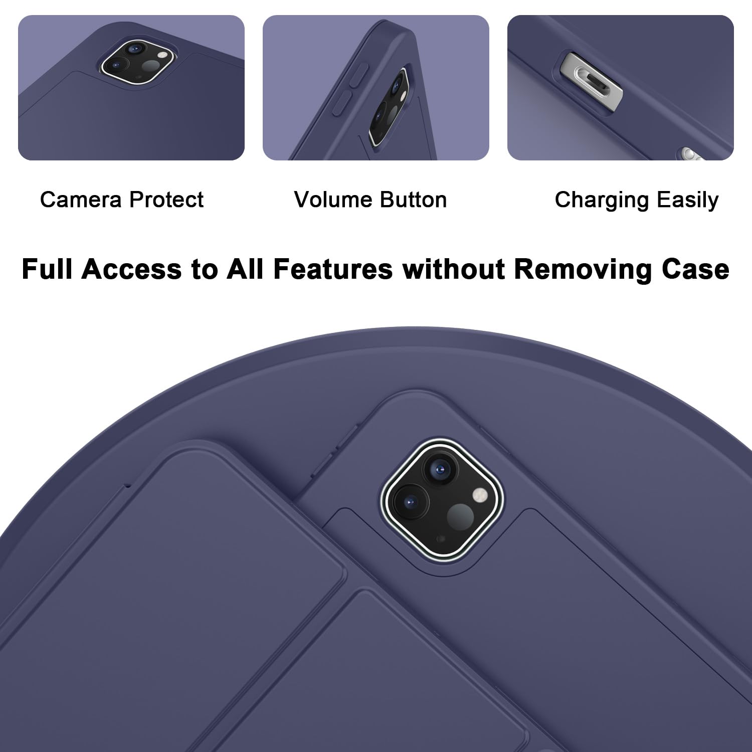 ZryXal New iPad Pro 13 Inch Case M4