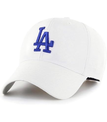 Amazon.com: '47 MLB White Clean Up Adjustable Hat Cap, Adult One