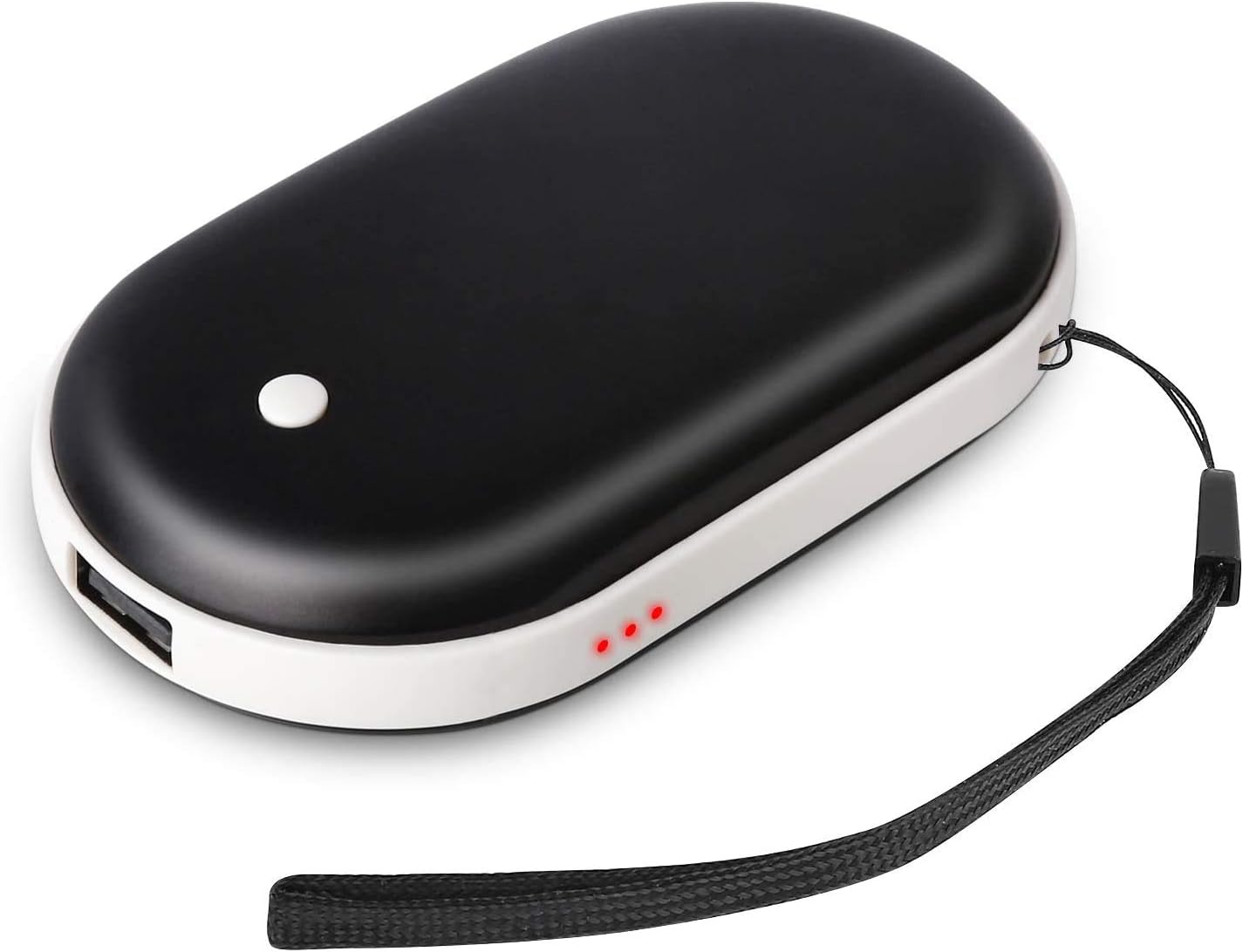 Chauffe-mains électrique Rechargeable USB - 3 Niveaux De Chaleur, Portable Pour L'hiver