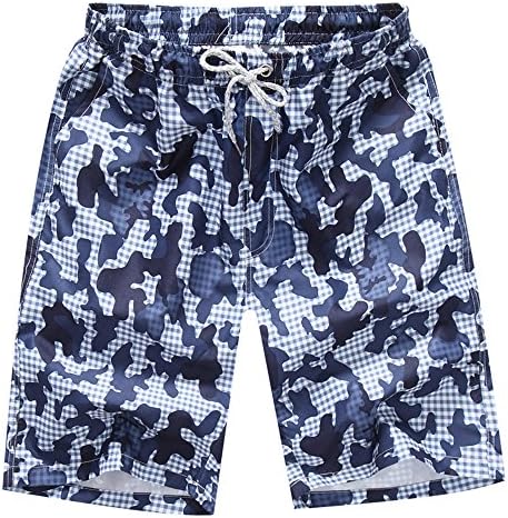 AS Red Printing Trunks Men's Relaxed Sports Swinwear Leisure Beach Shorts XXL