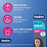 Hedrin Kills Headlice Liquid Gel 100ml - Fast & Effective Lice Treatment view 2