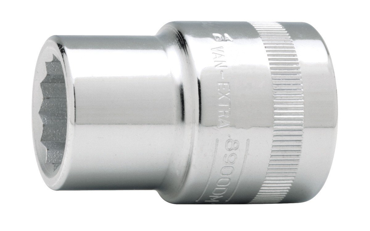 Bahco 8900DZ-1.11/16 Standard Length Socket, Silver, 3/4 Bi-Hex 1 11/16-Inch