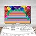 MEHOFOTO 7x5ft Fiesta Theme Party Colorful Stripes Backdrop Cinco De Mayo Mexican Festival Photography Background Paper Flower Decoration Event Table Decor Banner Background Photo Booth Props