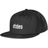 etnies Wordmark Embroidery Men's Snapback Hat - Black