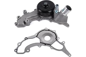 Baxzl Water Pump for Jeep Wrangler 2012 2013 2014 2015 2016 2017 2018 Wrangler JK 2018 3.6L V6 Replaces 252-982 19339920 68079412AE 68079412AB 68079412AC 68079412AD 68079412AE RL079412AB AW6699 CR4500